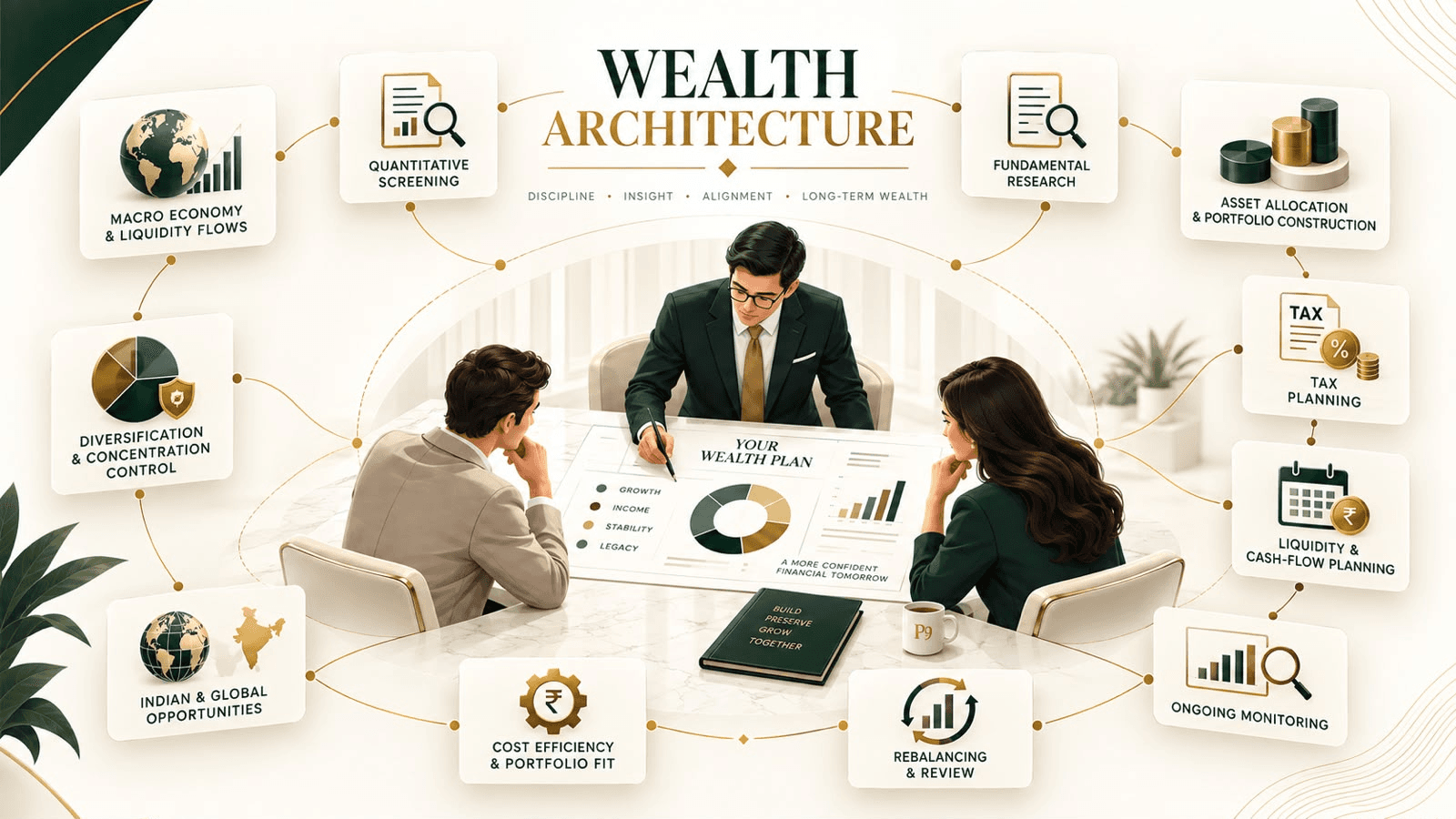 Wealth Architecture - Our comprehensive approach to building your financial future